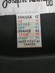 Vorschaubild 9 von Damen Etuikleid Gr. 40 L Schwarz Elegant Florales Muster