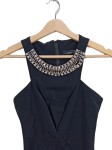 Vorschaubild 2 von Woman Abendkleid Schwarz Gr. 34/XS elegant mit Strasskragen