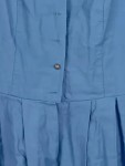 Vorschaubild 3 von Dirndl Trachtenkleid Damen Gr. 40 L Blau Baumwolle Traditionell