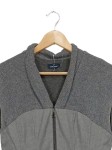 Vorschaubild 4 von Damen Businesskleid Gr. 38 Grau Ärmellos Strukturmuster