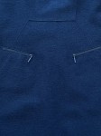 Vorschaubild 3 von Businesskleid Damen Gr. 40 Dunkelblau Kurzarm Elegant