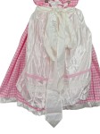 Vorschaubild 3 von Dirndl Trachtenkleid Damen Gr. 38 M Rosa Kariert Traditionell