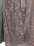 Vorschaubild 3 von Damen Dirndl Trachtenkleid Grau Gr. 36;S Blumenmuster Festlich