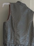 Vorschaubild 4 von Damen Dirndl Trachtenkleid Grau Gr. 36;S Blumenmuster Festlich