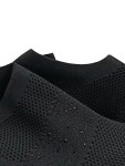 Vorschaubild 2 von Damen Slipper Gr. 41 Schwarz Casual Slip-On Keilabsatz Bequem