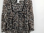 Vorschaubild 2 von Damen Cocktailkleid Gr. 36 S Leopardenmuster Mehrfarbig