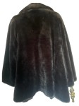 Vorschaubild 3 von Damen Kunstpelzmantel Gr. 36 Schwarz Elegant Fellmantel