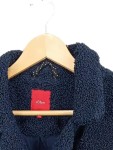 Vorschaubild 4 von Parka Kinder Blau Gr. 164 Polyester Strukturmuster Casual Modern