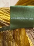 Vorschaubild 6 von Faltenrock Damen Gr. 42/XL Braun Baumwolle Polyester Elasthan Gestreift
