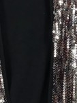 Vorschaubild 4 von Pailletten Bolero Jacke Damen XS Schwarz Glamourös Party