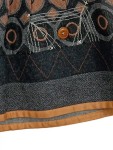 Vorschaubild 5 von Damen Faltenrock Gr. 40/L Mehrfarbig Retro Muster