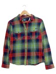 Vorschaubild 1 von Freizeithemd Damen Mehrfarbig Gr. 34/XS Baumwolle Kariert Casual 45 cm