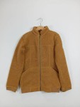 Vorschaubild 2 von Fleecejacke Kinder Braun Gr. 140 Polyester Uni Outdoor