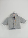 Vorschaubild 5 von Strickjacke mit Kapuze für Babys Gr. 62 Grau Casual