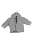 Vorschaubild 1 von Strickjacke mit Kapuze für Babys Gr. 62 Grau Casual