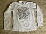 Vorschaubild 2 von Langarmshirt Kinder Gr. 164 Weiß Schriftzug Casual Freizeit