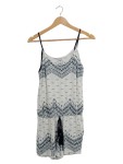 Vorschaubild 1 von Damen Jumpsuit Kurz Weiß Ethno Gr. 34;XS