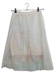 Vorschaubild 1 von Damen A-Linienrock Gr. 42/XL Elegant Beige Midi Rock
