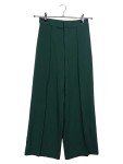 Vorschaubild 1 von Stoffhose Damen Gr. W27/36/S Grün Polyester Casual Alltag Falten L30