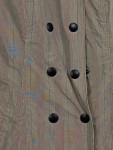 Vorschaubild 2 von Damen Leichte Jacke Trenchcoat Beige Gestreift Gr. S