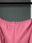 Vorschaubild 7 von Damen Cocktailkleid Gr. 40 L Pink Feminin Puffärmel