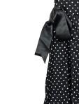 Vorschaubild 3 von Damen A-Linienrock 42;XL Schwarz Punkte Vintage
