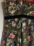 Vorschaubild 6 von Damen Festliches Kleid Gr. 38 M Mehrfarbig Elegant Blumenstickerei