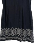 Vorschaubild 3 von Damen festliches Kleid Gr. 44 Schwarz Elegant Stickerei