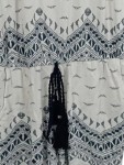 Vorschaubild 5 von Damen Jumpsuit Kurz Weiß Ethno Gr. 34;XS