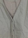 Vorschaubild 3 von Damen Leichte Weste Gr. 38/M Beige Leinen Viskose Casual