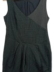 Vorschaubild 8 von Damen Businesskleid Gr. 38 Grau Kariert Elegant Herbst Winter