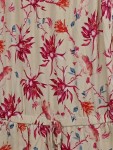 Vorschaubild 5 von Damen Jumpsuit Kurz Gr. 36 S Mehrfarbig Blumenmuster Casual