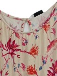 Vorschaubild 4 von Damen Jumpsuit Kurz Gr. 36 S Mehrfarbig Blumenmuster Casual