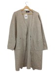 Vorschaubild 1 von Strickjacke Damen Beige Gr. L/XL Casual Langarm