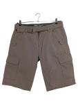 Vorschaubild 1 von Cargo Shorts Herren Gr. W33/50/L Braun Baumwolle Uni Casual 78.7 cm