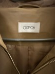 Vorschaubild 6 von Bomberjacke Damen L Beige Kapuze Reißverschluss Rippstrick Freizeit