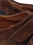 Vorschaubild 4 von Damen Mokassins Slipper Gr. 41 Braun Casual Klettverschluss