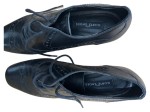 Vorschaubild 2 von Damen Schnürschuhe Leder Schwarz Gr. 37 Brogue Optik Absatz Klassisch
