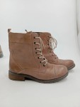 Vorschaubild 2 von Damen Stiefel Schnürstiefel Leder Braun Gr. 39 Casual Herbst/Winter