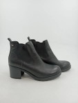 Vorschaubild 2 von Damen Chelsea Boots Leder Schwarz Gr. 40