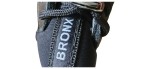 Vorschaubild 5 von Sneaker low Damen Gr. 41 Schwarz Leder Schnürung Modisch Freizeit Uni