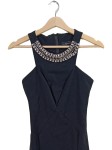 Vorschaubild 3 von Woman Abendkleid Schwarz Gr. 34/XS elegant mit Strasskragen