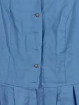 Vorschaubild 2 von Dirndl Trachtenkleid Damen Gr. 40 L Blau Baumwolle Traditionell