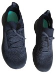 Vorschaubild 2 von Sneaker low Herren Gr. 40 Schwarz Textil Schnürung Sportlich Logo-Print