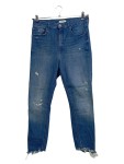 Vorschaubild 1 von Jeans Slim Fit Damen Blau Gr. W35/44/XXL Baumwolle Uni Modern Freizeit L24