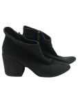 Vorschaubild 1 von Damen Stiefeletten Gr. 40 Schwarz Wildleder Modern Reißverschluss