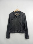 Vorschaubild 2 von Damen Jeansjacke Grau XL Casual Baumwolle