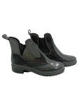 Vorschaubild 1 von Damen Chelsea Boots Stiefelette Gr. 38 Schwarz Gummistiefel Praktisch
