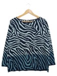 Vorschaubild 1 von Damen Pullover Gr. 44/XXL Zebra Muster Mehrfarbig