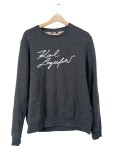 Vorschaubild 1 von Herren Sweatshirt Grau Gr. L Schriftzug Casual
